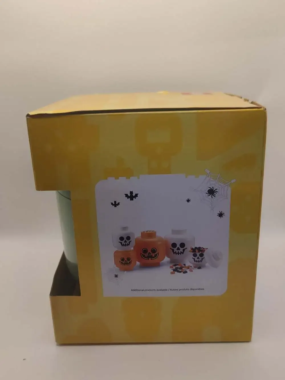LEGO Halloween Edition Storage Head Small - Skeleton Zombie Green